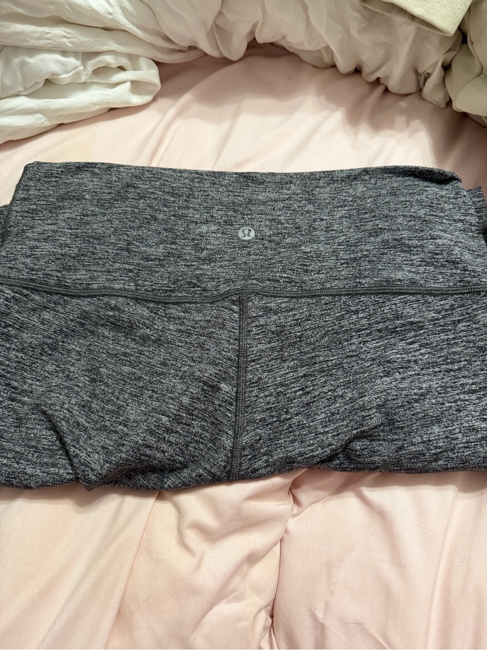 lululemon athletica Gray Heather High-Rise Leggings